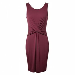Hailey 23 Jami Sleeveless Twist Dress Burgundy Women's Size Large